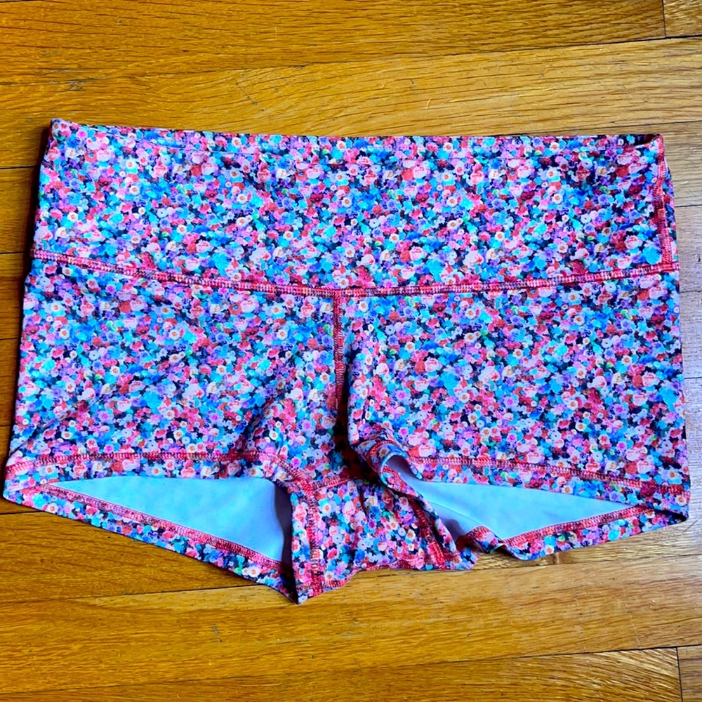 Lululemon floral shorts